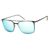 Italia Independent Gray Metal Sunglasses